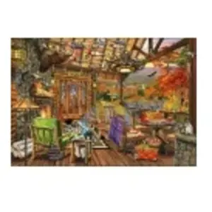 Bluebird Puzzle Adirondack Porch Puzzle-F-90371 pas cher