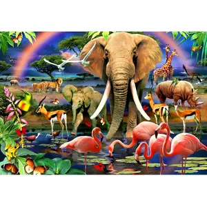 Bluebird Puzzle African Savannah Puzzle-F-90358 pas cher