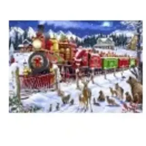 Bluebird Puzzle Santa Express Usa Puzzle-F-90432 pas cher