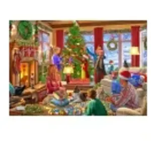 Bluebird Puzzle Christmas Decorating Puzzle-F-90794