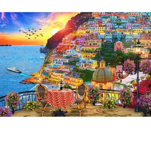 Bluebird Puzzle Positano Italy Puzzle-F-90725 pas cher