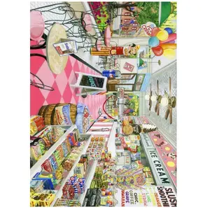 Bluebird Puzzle The Sweet Shop Puzzle-F-90747 pas cher