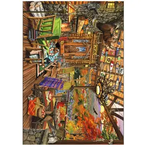 Bluebird Puzzle Adirondack Porch Puzzle-F-90754 pas cher