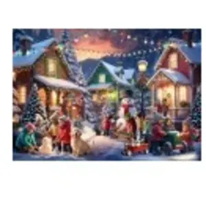 Bluebird Puzzle Noel entre Voisins Puzzle-F-91091 pas cher
