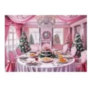 Bluebird Puzzle Festin de Noël en Rose Puzzle-F-91081 pas cher