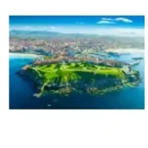 Bluebird Puzzle Vue de Gijón - Les Asturies, Espagne Puzzle-F-91027 pas cher