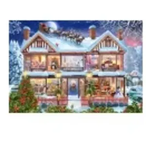 Bluebird Puzzle Maison à Noël Puzzle-F-91079 pas cher