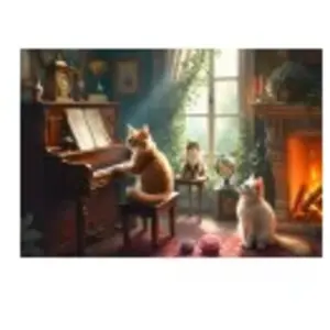 Bluebird Puzzle Concerto Félin Puzzle-F-91015 pas cher