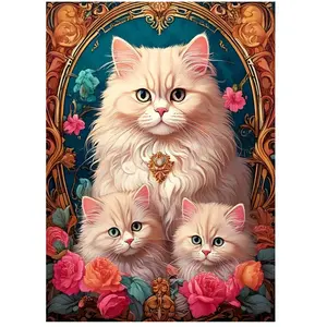 Bluebird Puzzle Trio de Chats Puzzle-F-91006 pas cher
