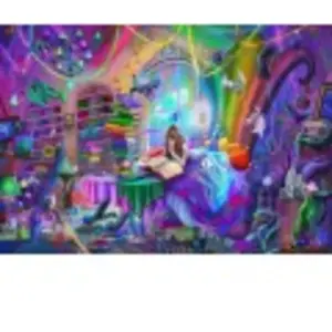 Bluebird Puzzle Étude de la Magie Arc-en-Ciel Puzzle-F-91170 pas cher
