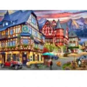 Bluebird Puzzle Bacharach, Vallée du Rhin Puzzle-F-91158 pas cher