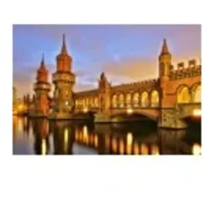 Bluebird Puzzle Oberbaumbrücke, Berlin, Allemagne Puzzle-F-91108 pas cher