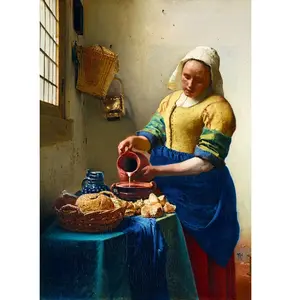 Bluebird Puzzle Vermeer- The Milkmaid, 1658 by-Bluebird-F-60260 pas cher