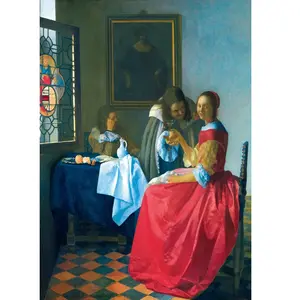 Bluebird Puzzle Vermeer- The Girl with the Wine Glass, 1659 by-Bluebird-F-60261