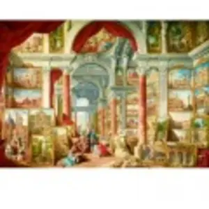 Bluebird Puzzle Panini - Picture Gallery with Views of Modern Rome, 17... pas cher