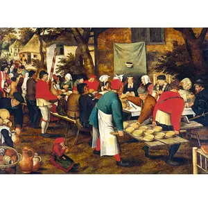 Bluebird Puzzle Pieter Brueghel the Younger - Peasant Wedding Feast by-Bluebird-F-60224 pas cher
