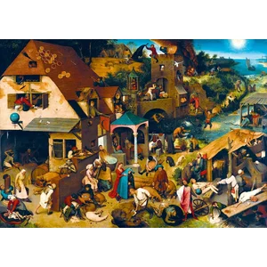 Bluebird Puzzle Pieter Bruegel the Elder - Netherlandish Proverbs, 155... pas cher