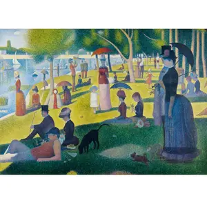 Bluebird Puzzle Georges Seurat - A Sunday Afternoon on the Island of L... pas cher