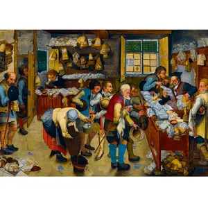 Bluebird Puzzle Pieter Brueghel the Younger - The Tax-collector's Offi... pas cher