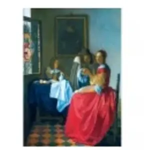 Bluebird Puzzle Vermeer- The Girl with the Wine Glass, 1659 by-Bluebir... pas cher