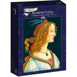 Bluebird Puzzle Sandro Botticelli - Idealized Portrait of a Lady, 1480...