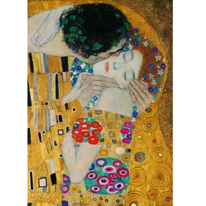 Bluebird 1000 baisers - fragment de Gustav Klimt (1000 pièces) pas cher