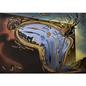 Puzzle 1000 pièces - Salvador Dali : Une montre souple qui explose en 888 particules après vingt ans pas cher