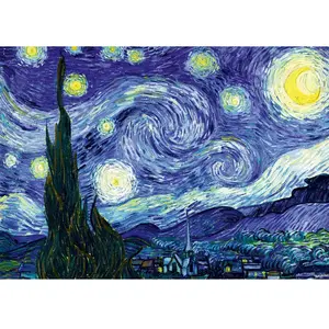 Bluebird Puzzle Vincent Van Gogh - The Starry Night, 1889 by-Bluebird-F-60342 pas cher