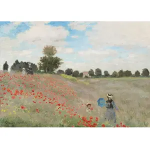 Bluebird Puzzle Claude Monet - Poppy Field, 1873 by-Bluebird-F-60312