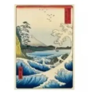 Bluebird Puzzle Utagawa Hiroshige - The Sea at Satta, Suruga Province,... pas cher
