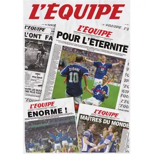 Puzzle L'équipe FF1 Exploits 1000 pièces pas cher