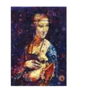 Grafika Leonardo da Vinci: Lady with an Ermine, by Sally Rich F-33254