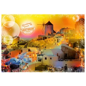 Grafika Travel around the World - Grèce F-33010 pas cher