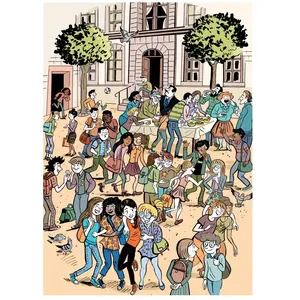 Grafika Le Monde de Lucrèce - La Fête de Fin d'Année F-33630 pas cher