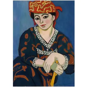 Grafika Henri Matisse - Le Madras Rouge F-33672 pas cher