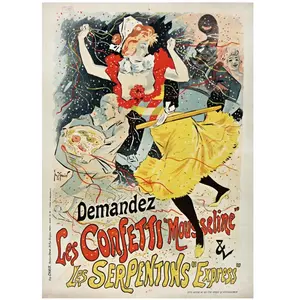 Grafika Georges Meunier - Confettis et Serpentins, 1894 F-33424 pas cher