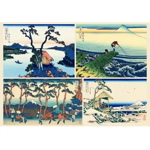 Grafika L'Art d'Hokusai F-33429 pas cher