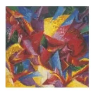 Grafika Umberto Boccioni : Forme plastiche di un Cavallo, 1914 F-33446 pas cher