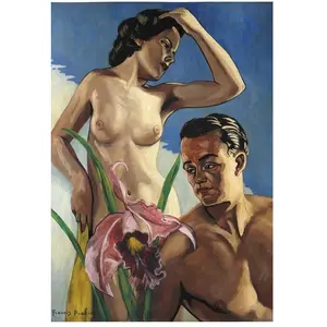 Grafika Francis Picabia - Adam et Eve, 1941 F-33402 pas cher