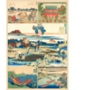 Grafika Les Estampes d'Hokusai F-33768 pas cher