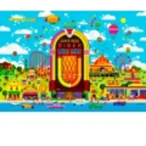 Grafika Carnaval du Jukebox F-33771 pas cher