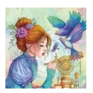 Grafika La Fille aux Oiseaux F-33703 pas cher
