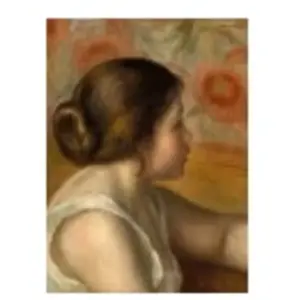 Grafika Auguste Renoir : Tête de Jeune Fille, 1890 F-30529 pas cher