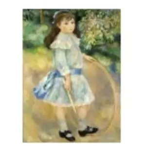 Grafika Auguste Renoir : Fillette au cerceau, 1885 F-30517 pas cher