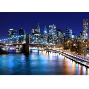 Grafika New York by Night F-30071 pas cher