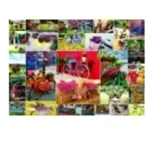 Grafika puzzel Collage - Fahrräder - 1500 stukjes. pas cher