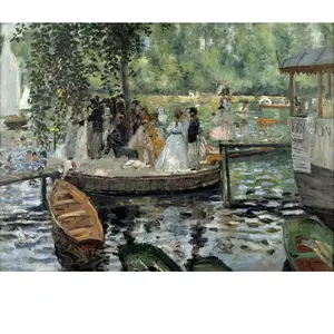 Grafika Auguste Renoir : La Grenouillère, 1869 F-30126 pas cher