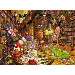 Grafika François Ruyer - Sorcière à la Bibliothèque F-30388 pas cher