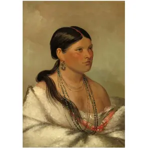 Grafika Kids George Catlin : Femme Aigle - Shawano, 1830 F-31781