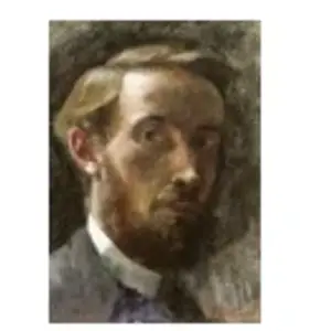 Grafika Edouard Vuillard : Autoportrait à l'Age de 21 ans, 1889 F-32846 pas cher